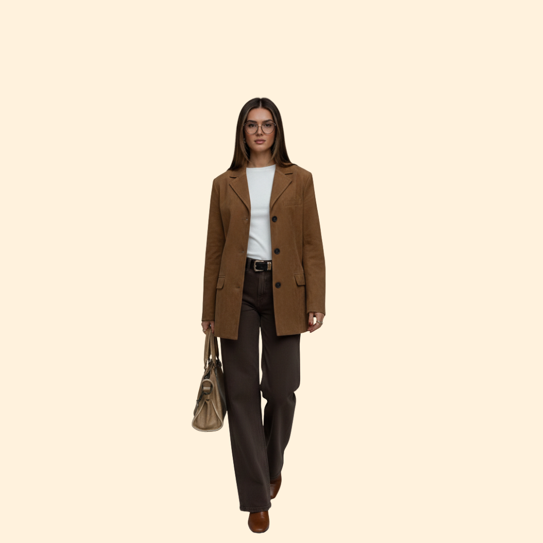 Women’s Suede Blazer