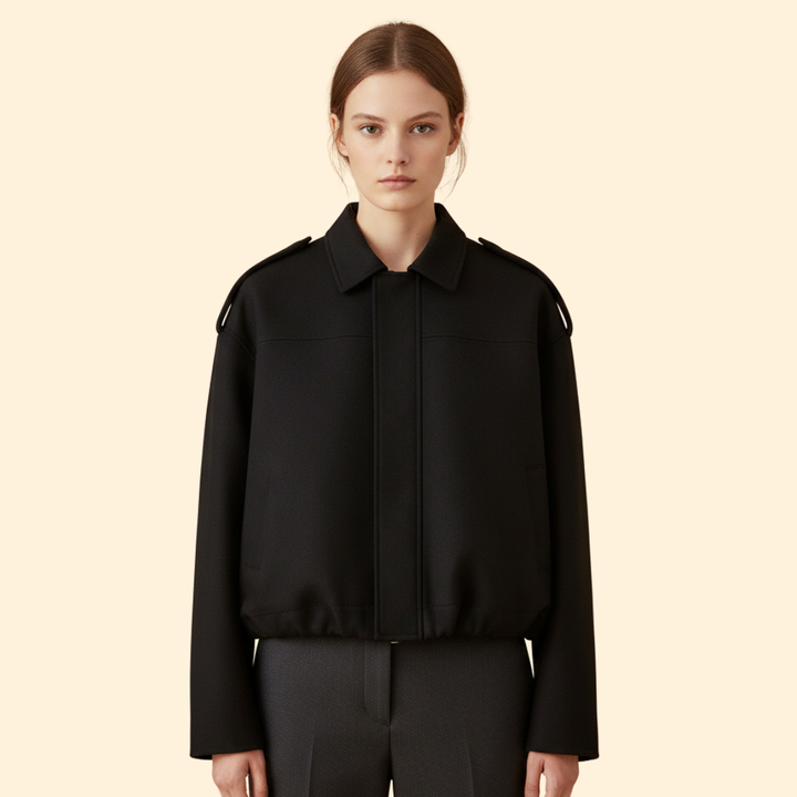 Women’s Suede Bomber Jacket