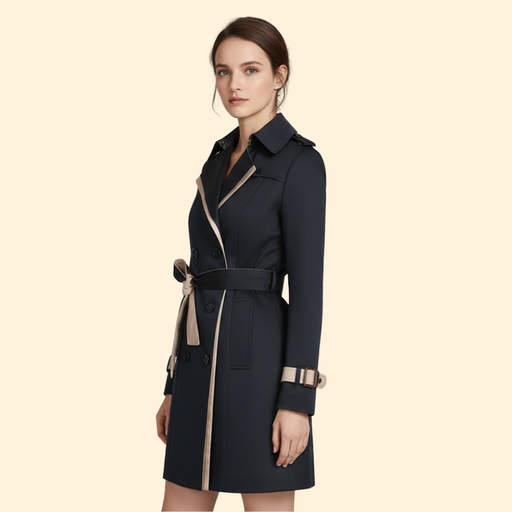 Women's Trench Coat with Belt Classic Line