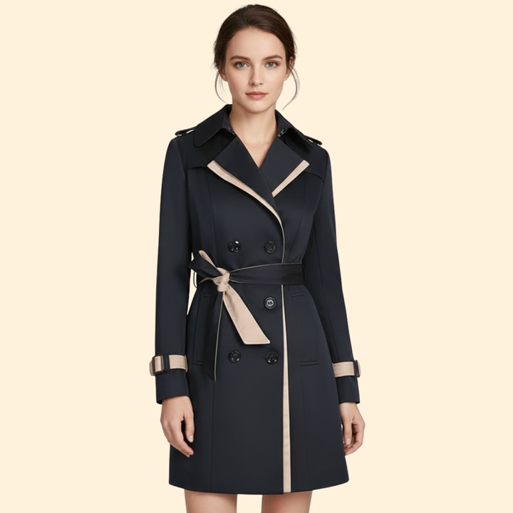Women's Trench Coat with Belt Classic Line