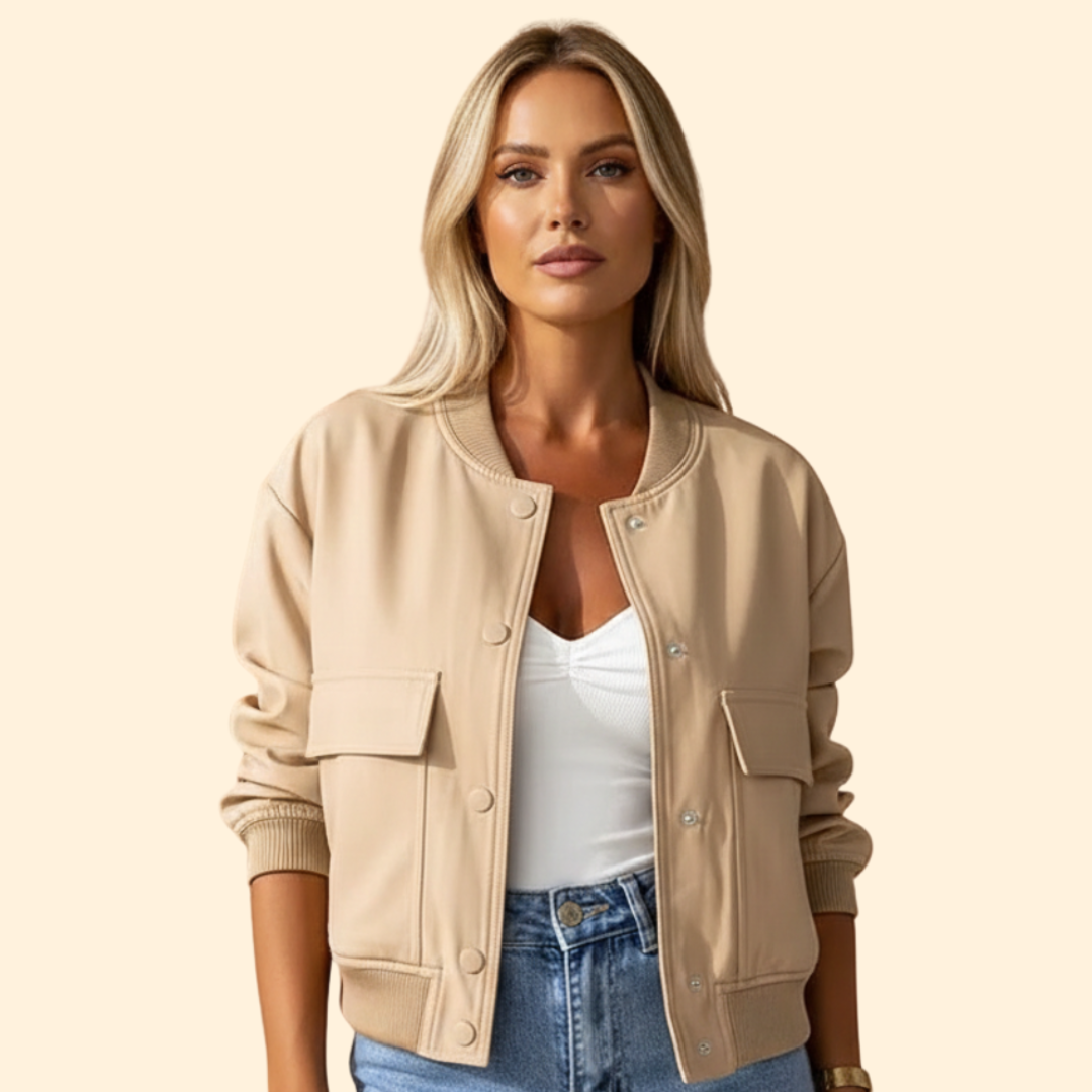 Women's Trendy Bomber Jacket