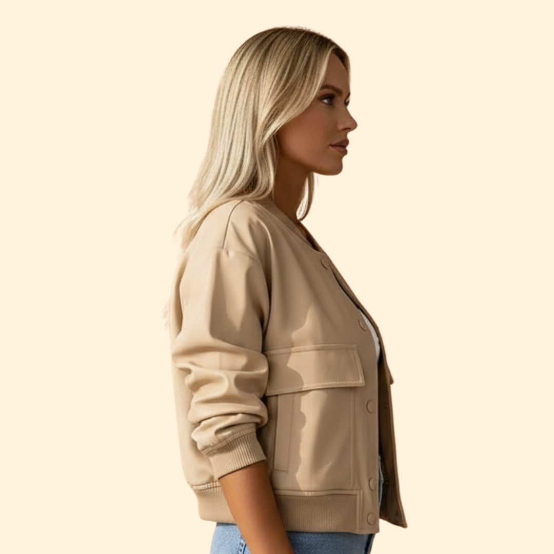 Women's Trendy Bomber Jacket