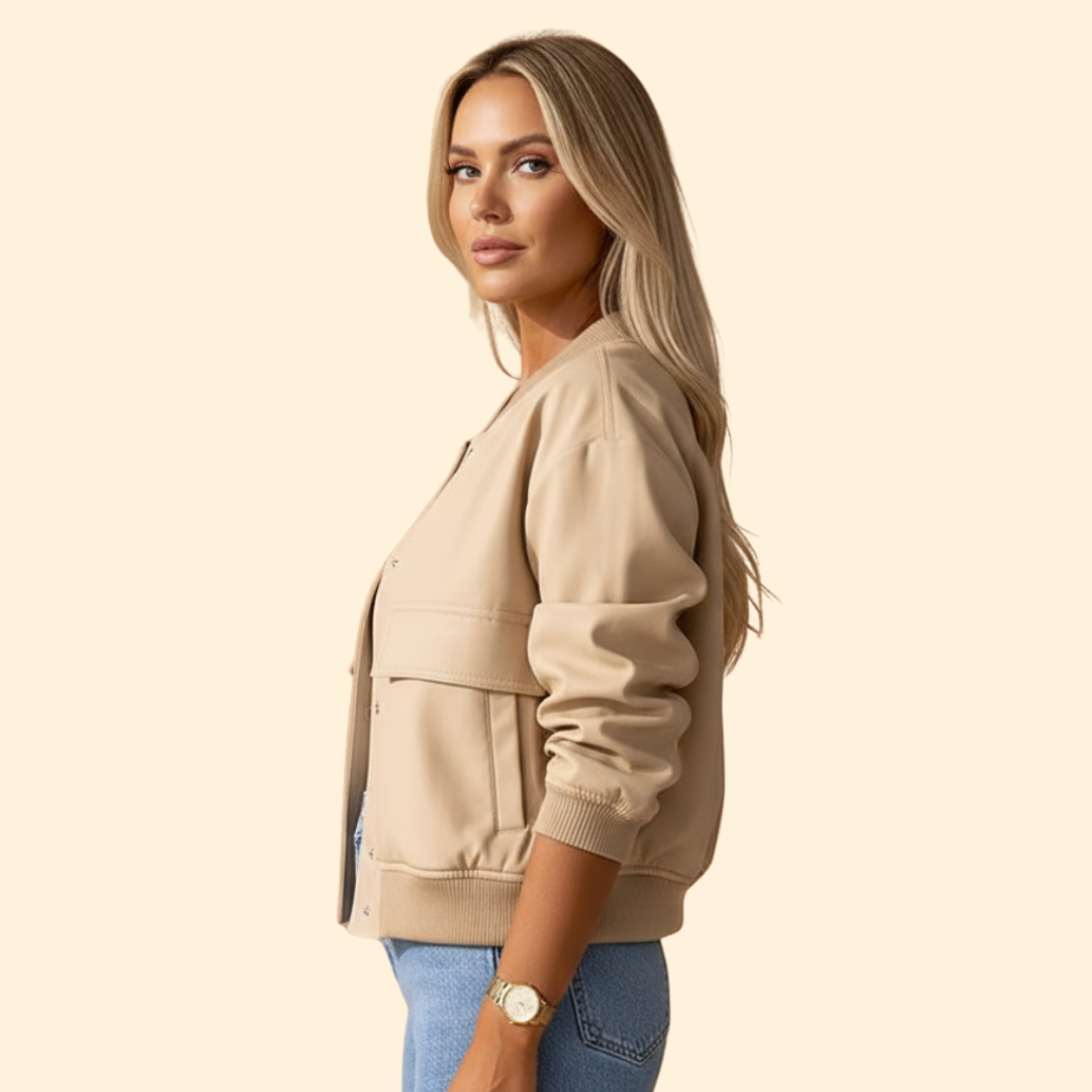 Women's Trendy Bomber Jacket