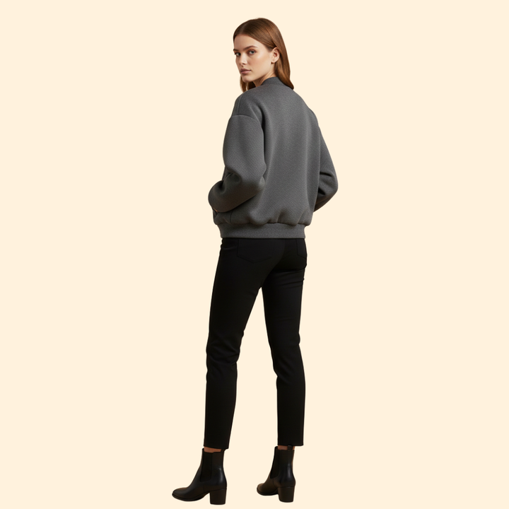 Women’s Zip Biker Jacket