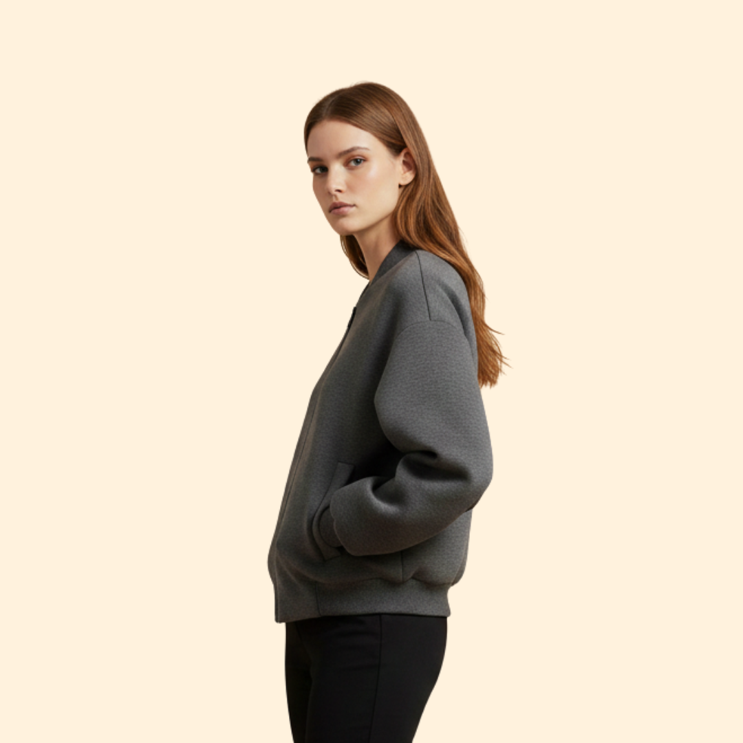 Women’s Zip Biker Jacket