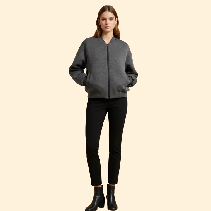 Women’s Zip Biker Jacket