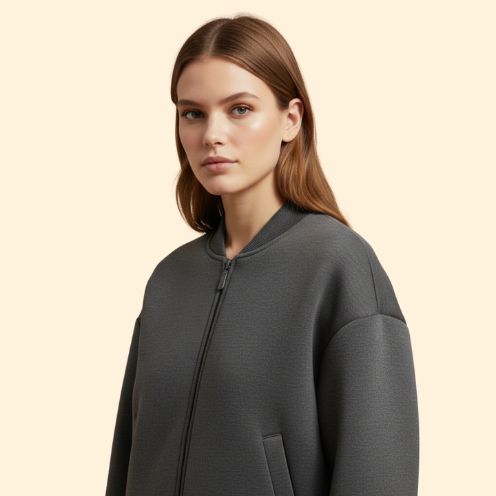 Women’s Zip Biker Jacket