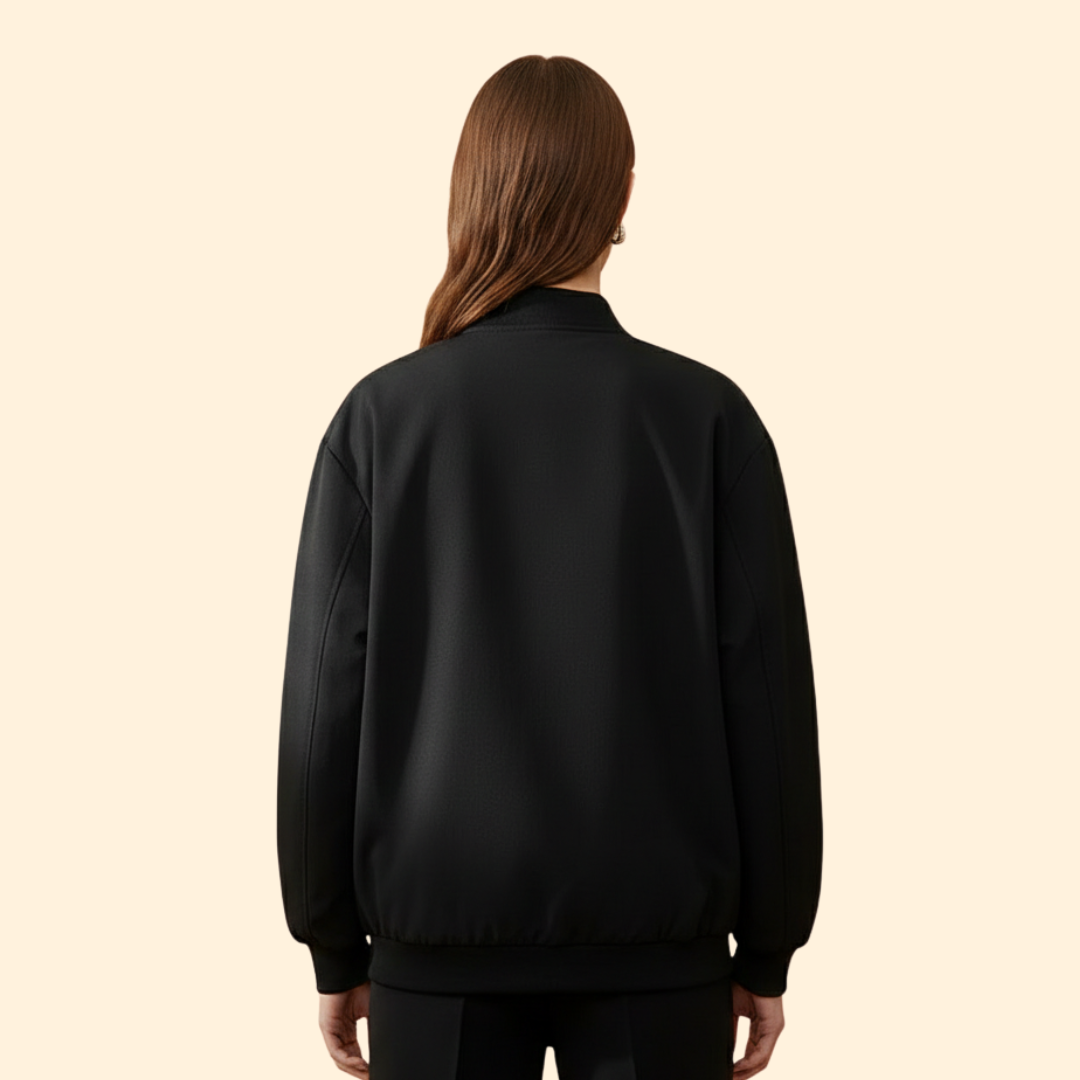 Women’s Zip Pocket Bomber Jacket