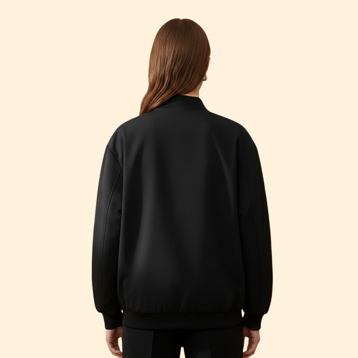 Women’s Zip Pocket Bomber Jacket