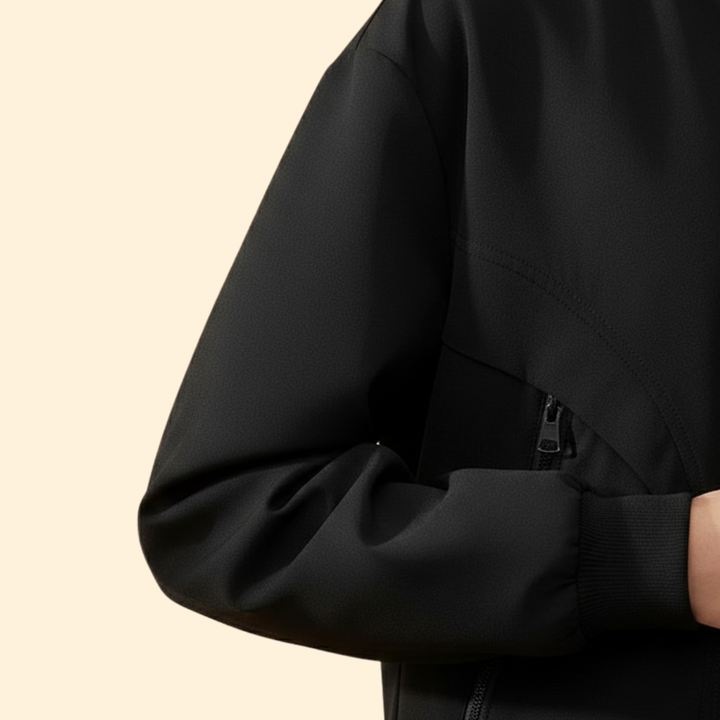 Women’s Zip Pocket Bomber Jacket