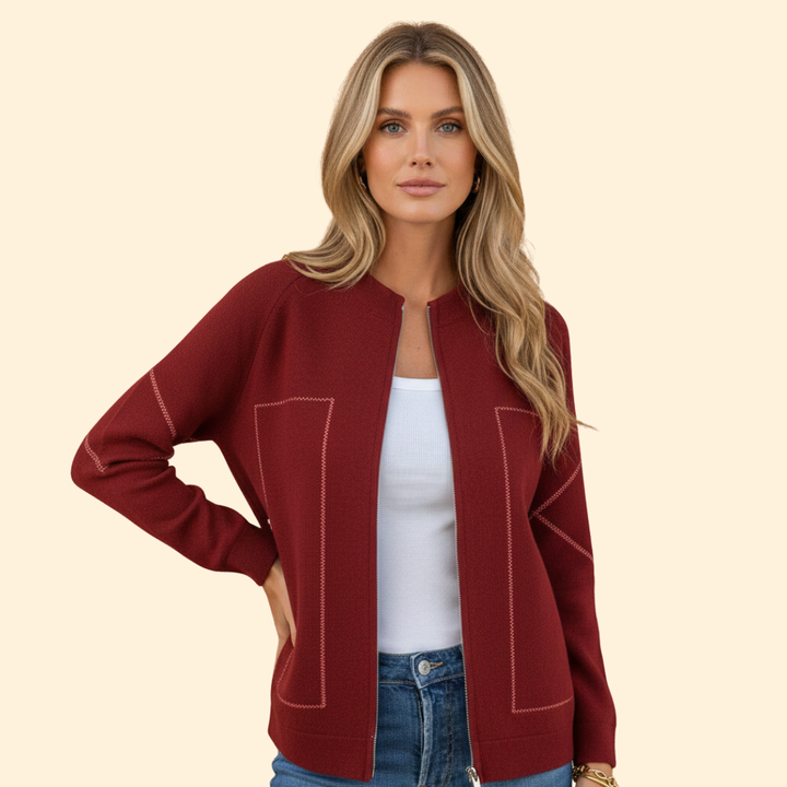 Women’s Zip Up Bomber Jacket