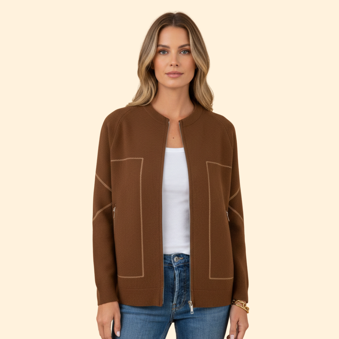Women’s Zip Up Bomber Jacket