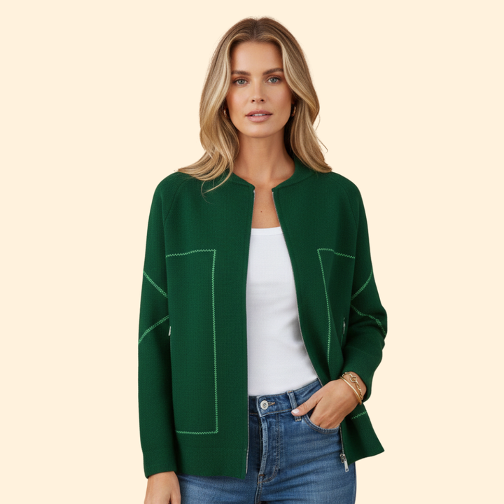 Women’s Zip Up Bomber Jacket