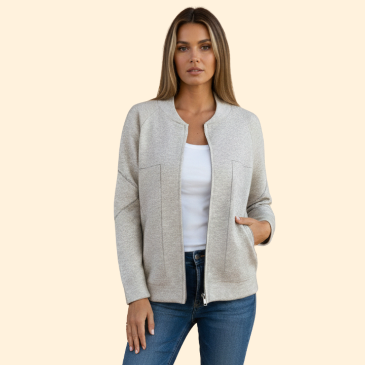 Women’s Zip Up Bomber Jacket