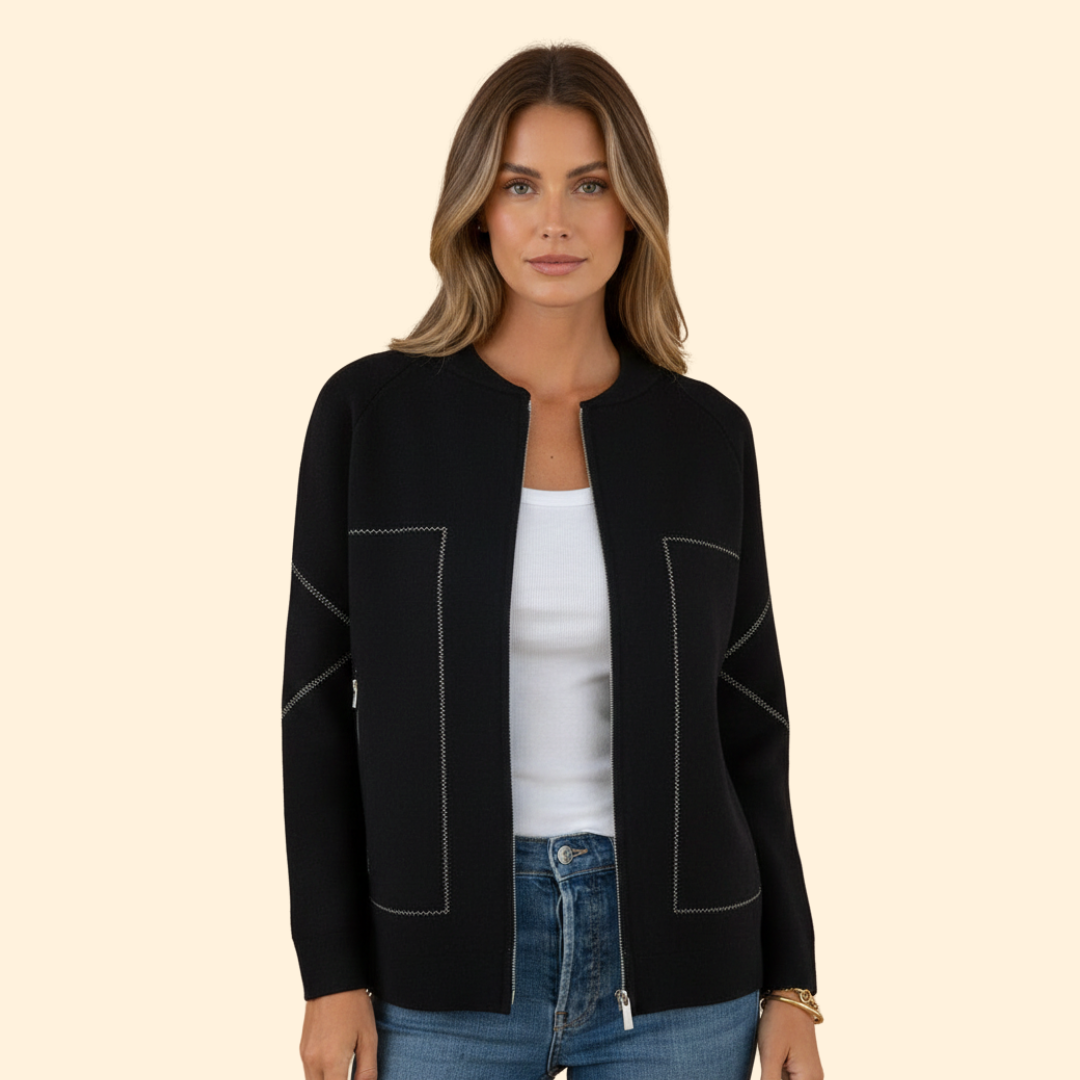 Women’s Zip Up Bomber Jacket