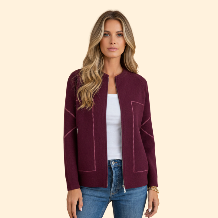 Women’s Zip Up Bomber Jacket