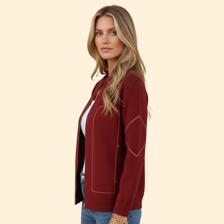 Women’s Zip Up Bomber Jacket