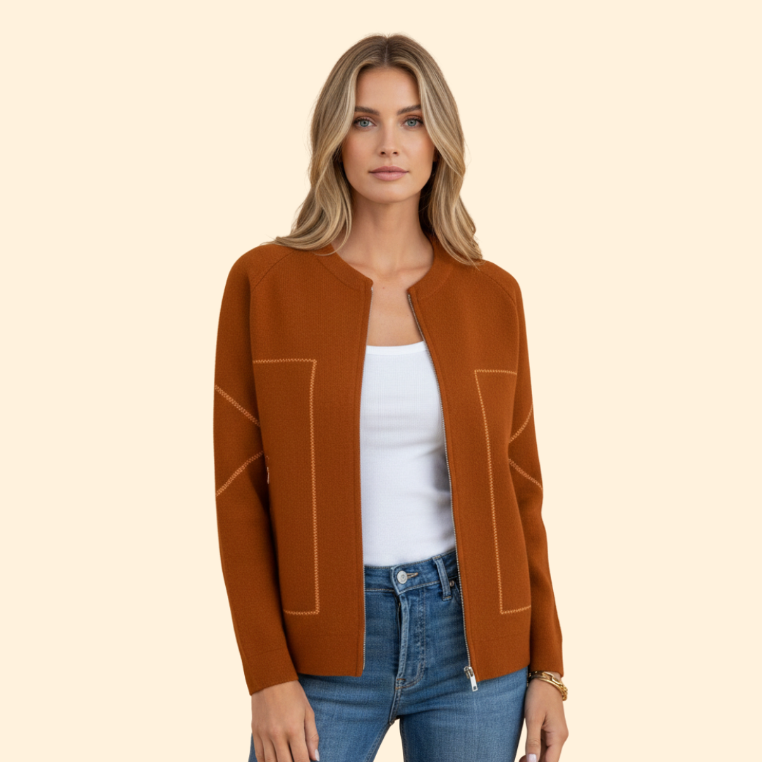Women’s Zip Up Bomber Jacket