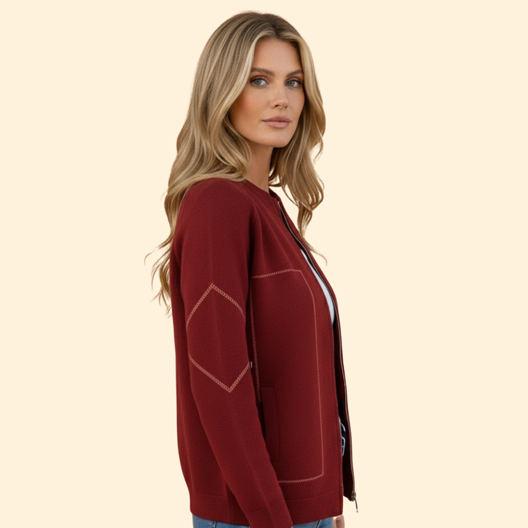Women’s Zip Up Bomber Jacket