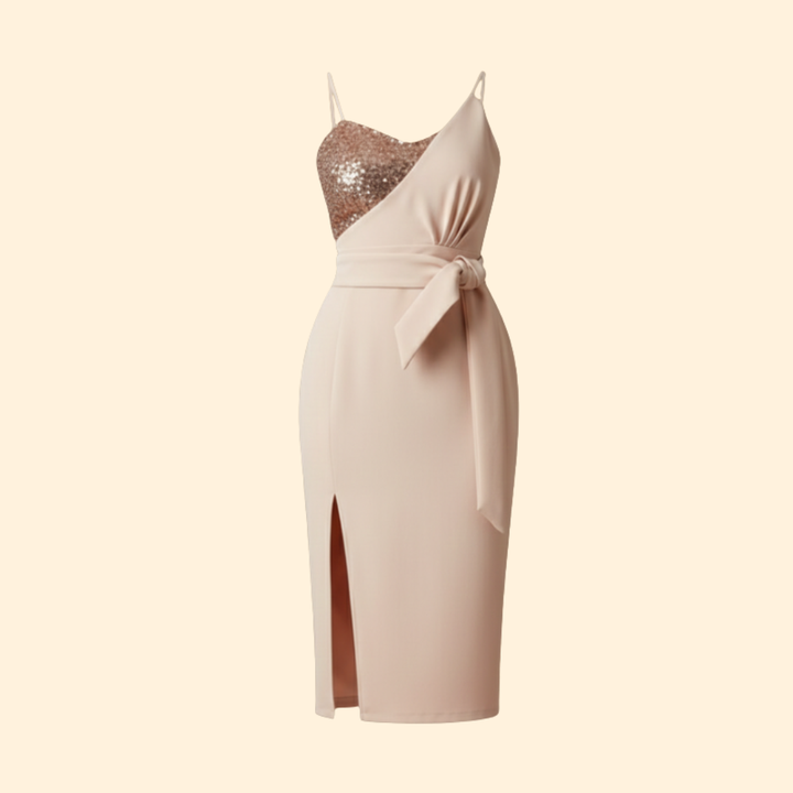 Women’s Asymmetrical Sequin Dress