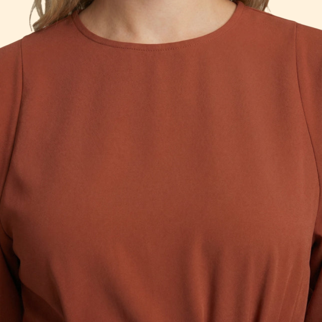 Women’s Belted Midi Dress