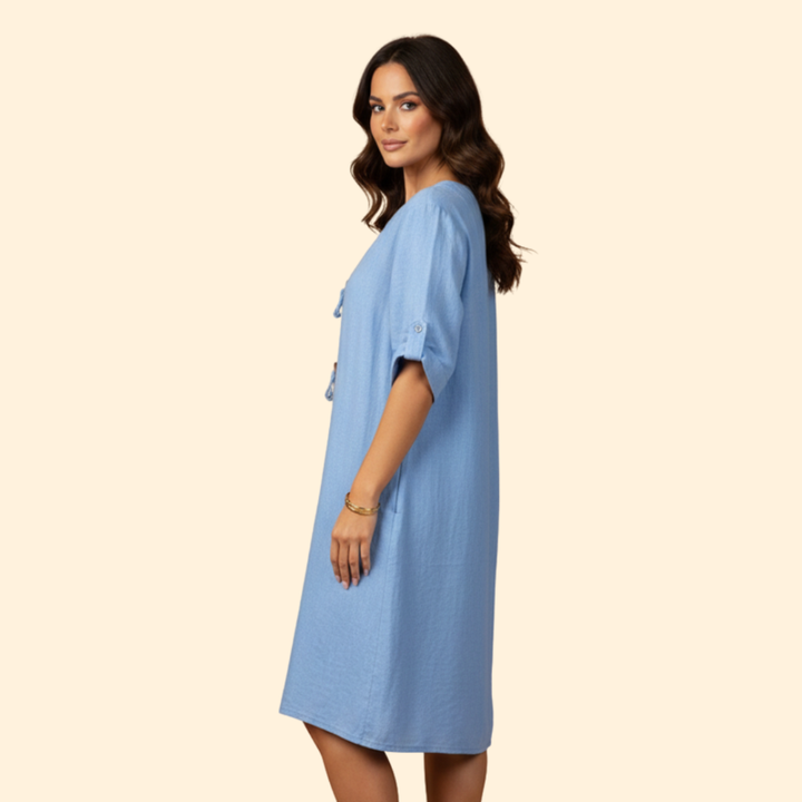 Women’s Breezy Buttoned Dress