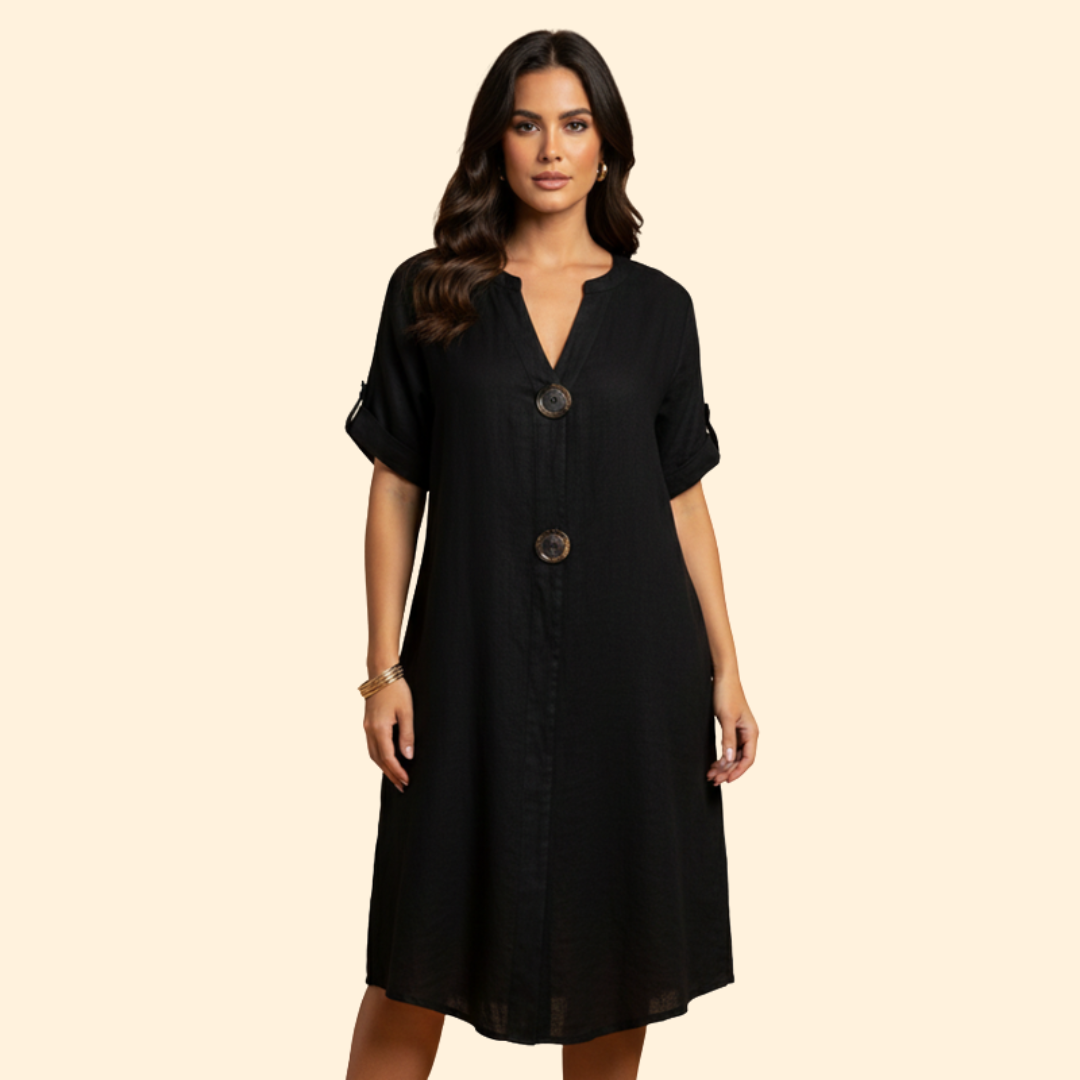 Women’s Breezy Buttoned Dress