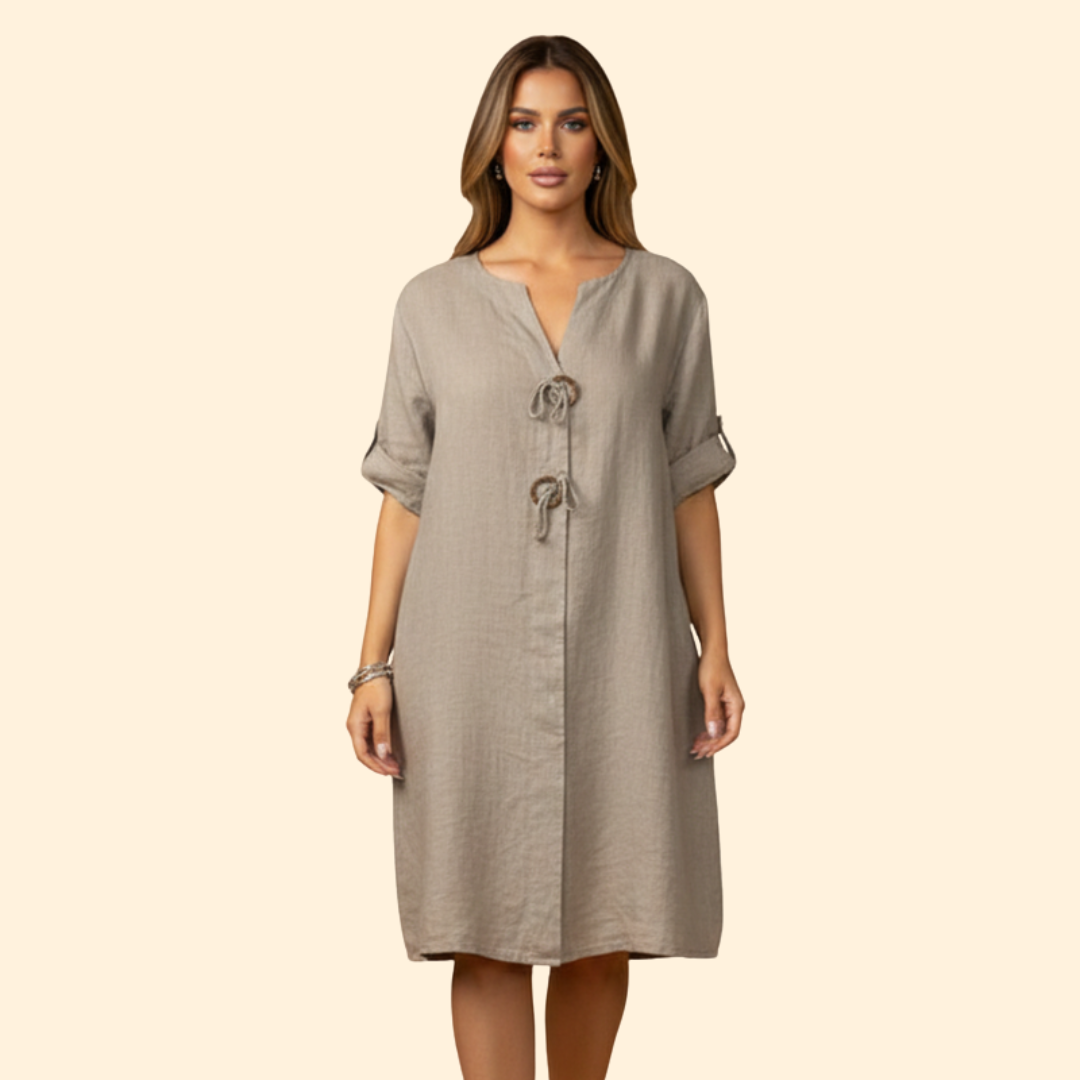 Women’s Breezy Buttoned Dress