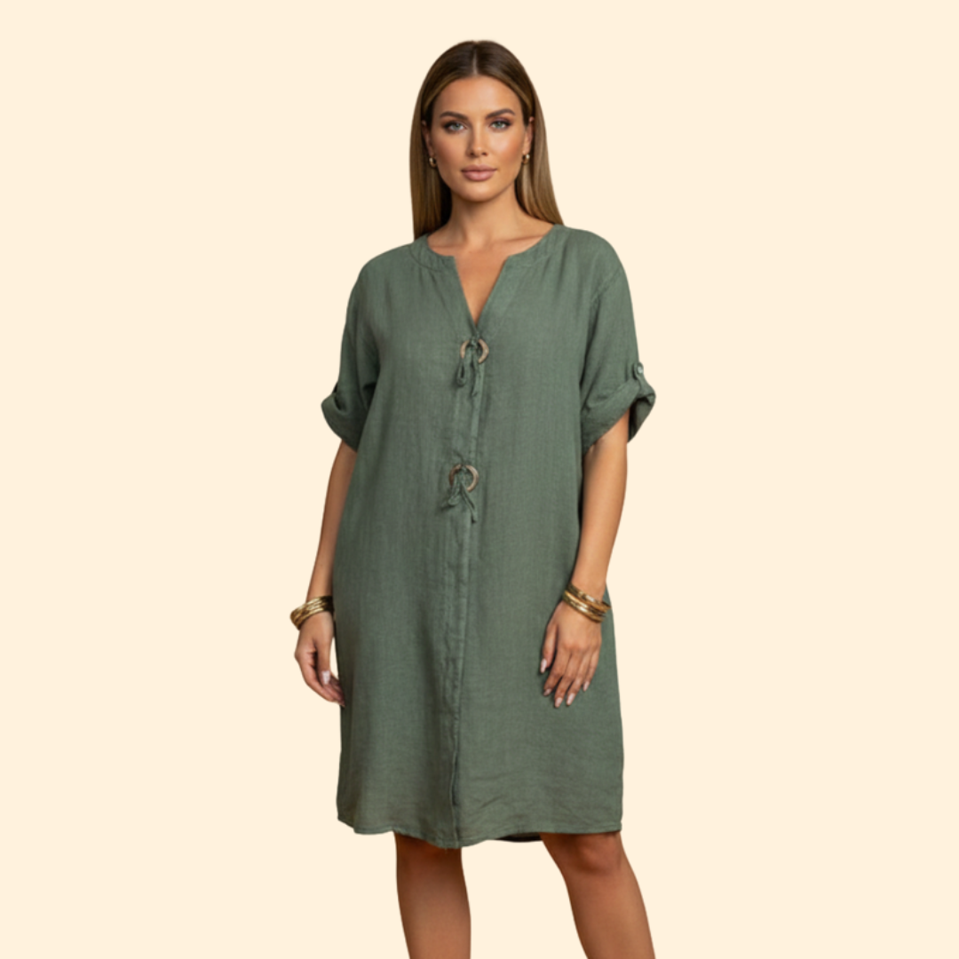 Women’s Breezy Buttoned Dress