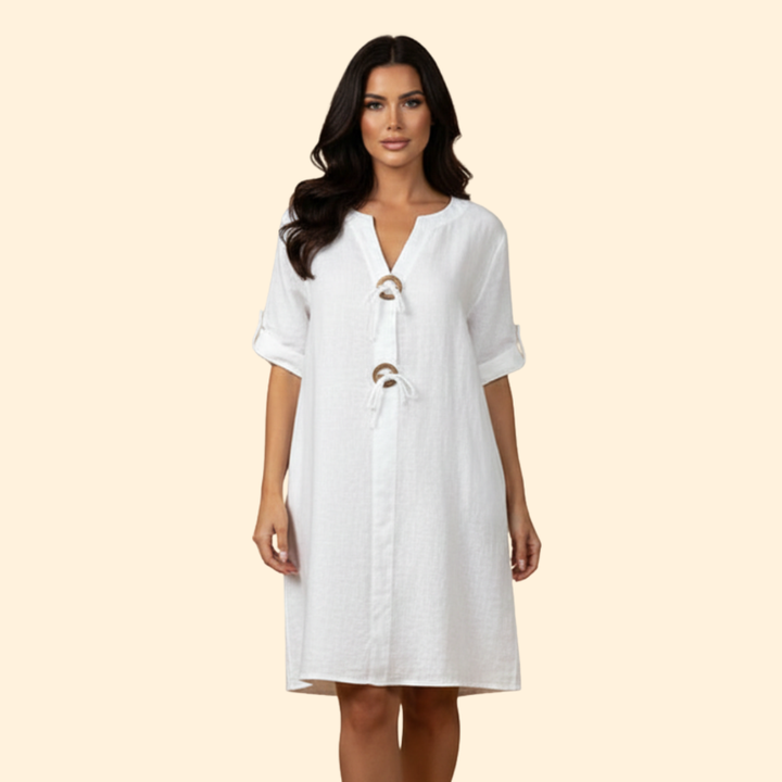 Women’s Breezy Buttoned Dress