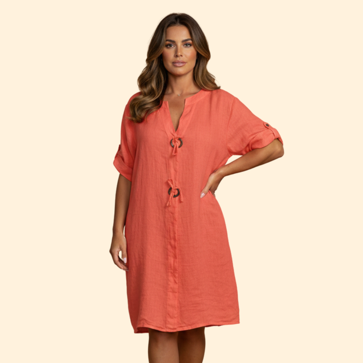 Women’s Breezy Buttoned Dress