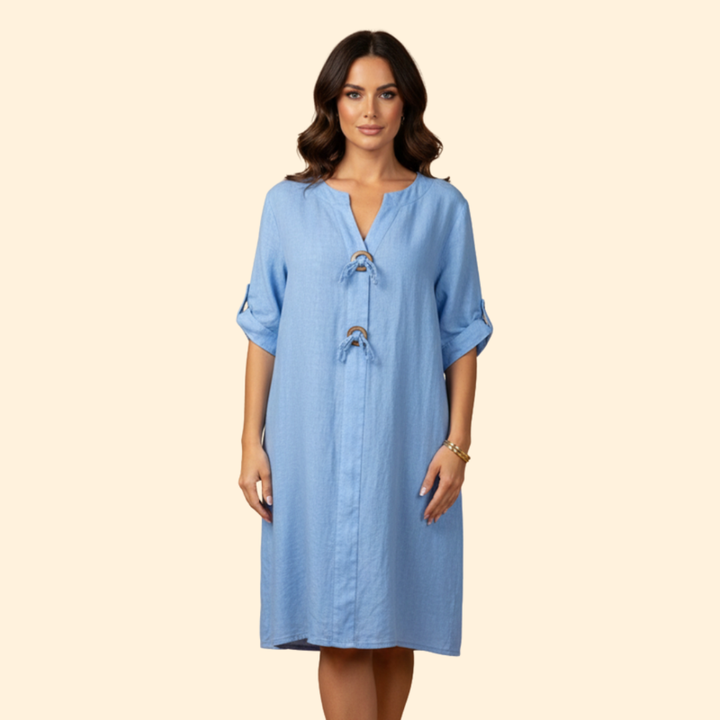 Women’s Breezy Buttoned Dress