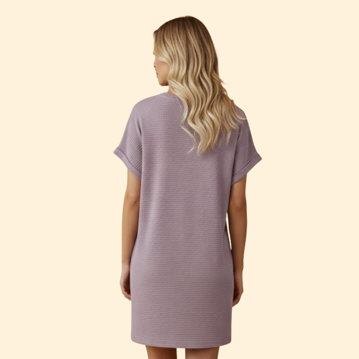 Women's Casual Relaxed Fit Dress with Pockets
