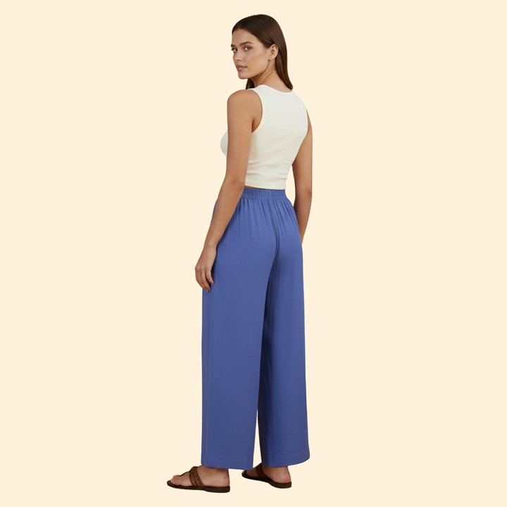 Women's Chic Pleated Trousers