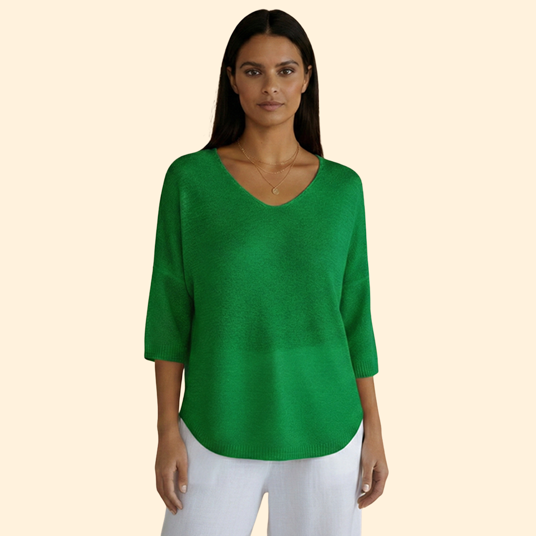 Women's Cozy V-neck Style