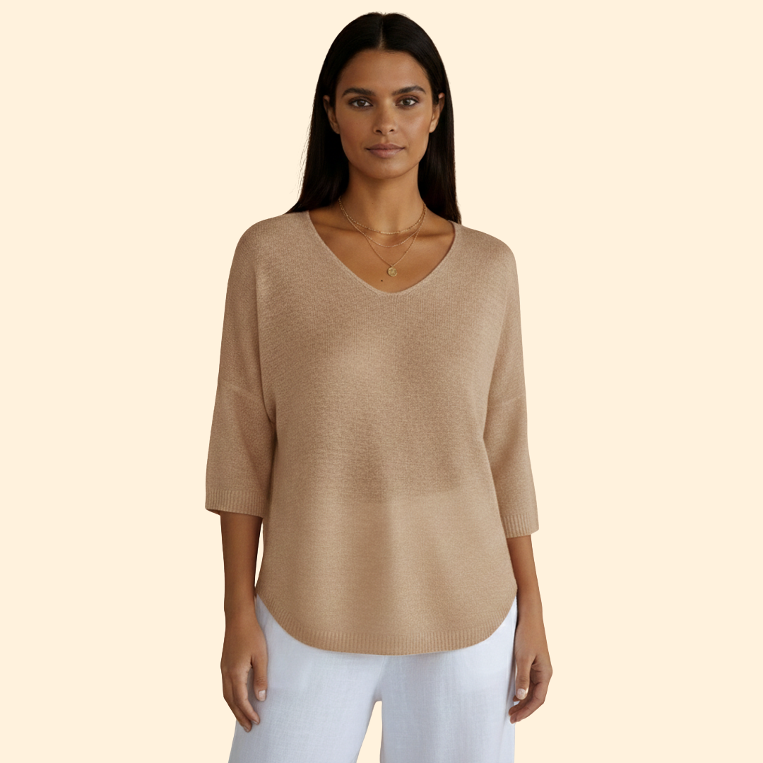 Women's Cozy V-neck Style