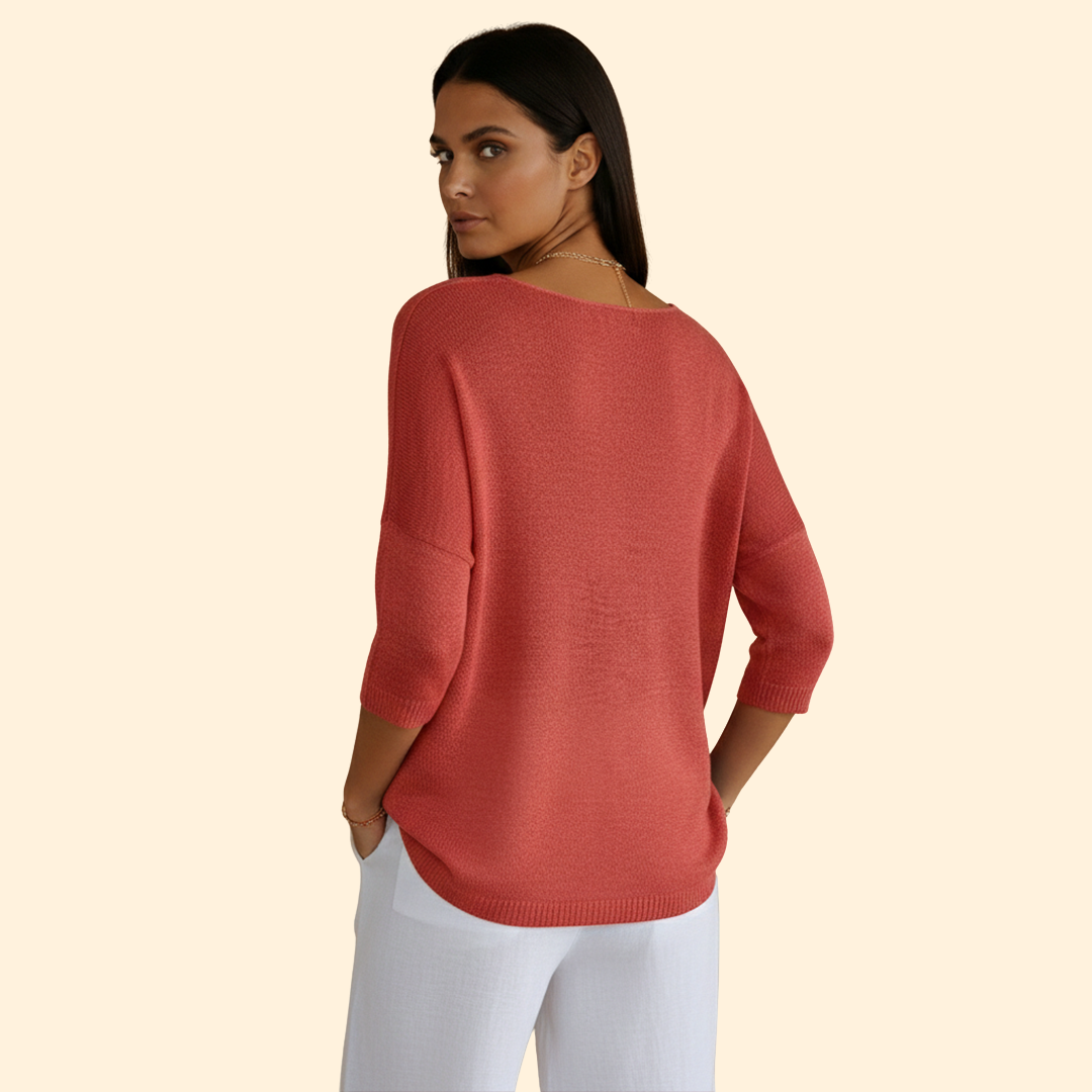 Women's Cozy V-neck Style