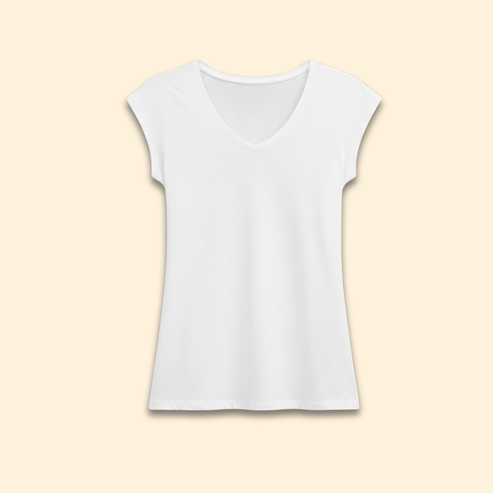Women's Effortless V-neck Tee