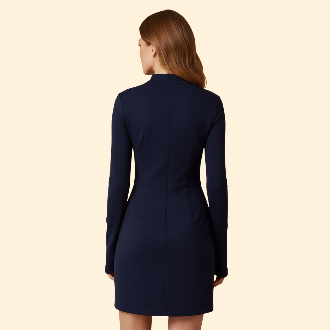 Women's Elegant Fitted Mini Dress