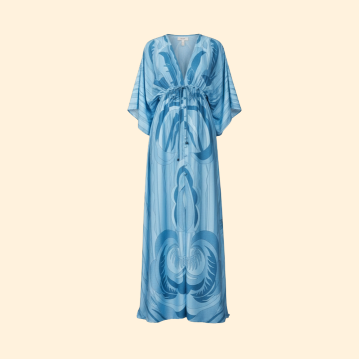 Women’s Elegant Floral Maxi Dress