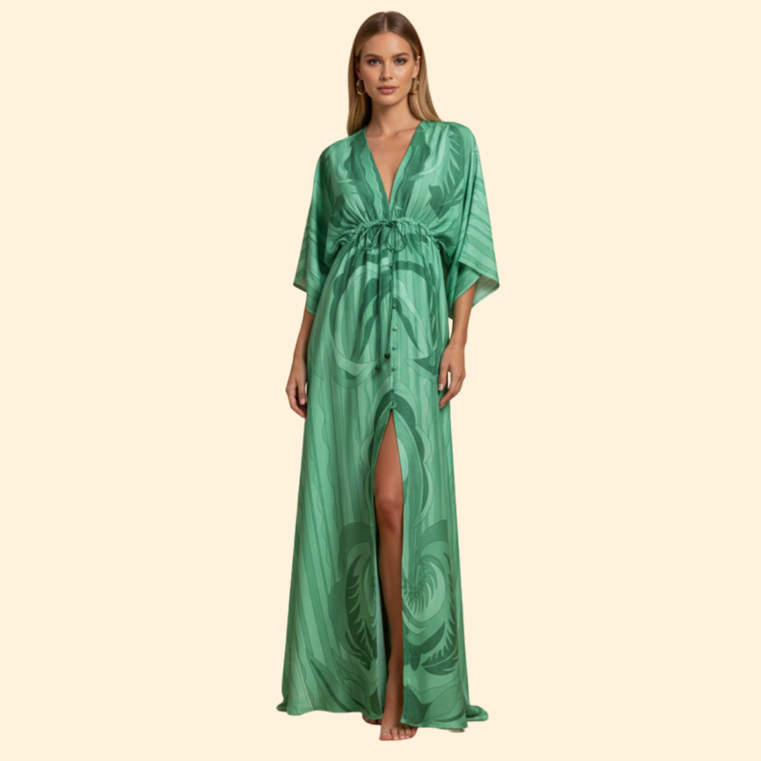 Women’s Elegant Floral Maxi Dress