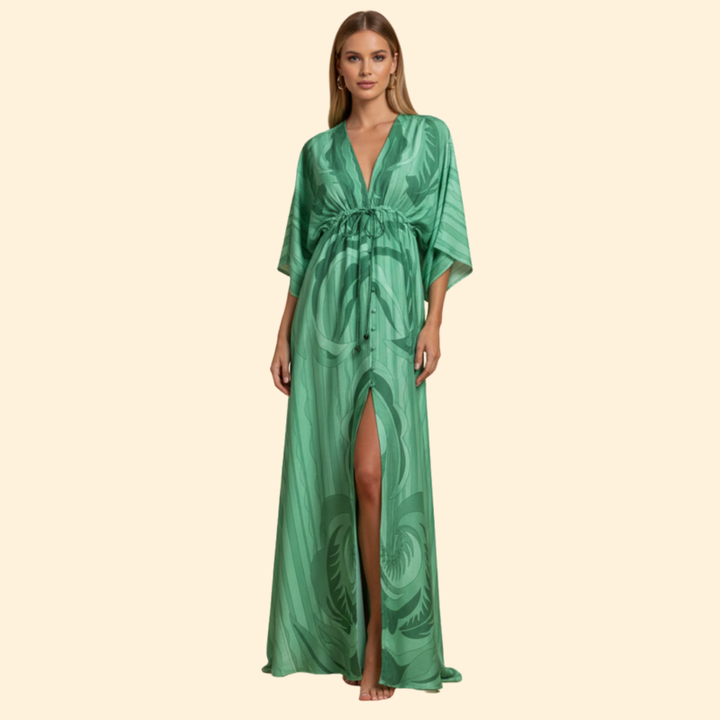 Women’s Elegant Floral Maxi Dress