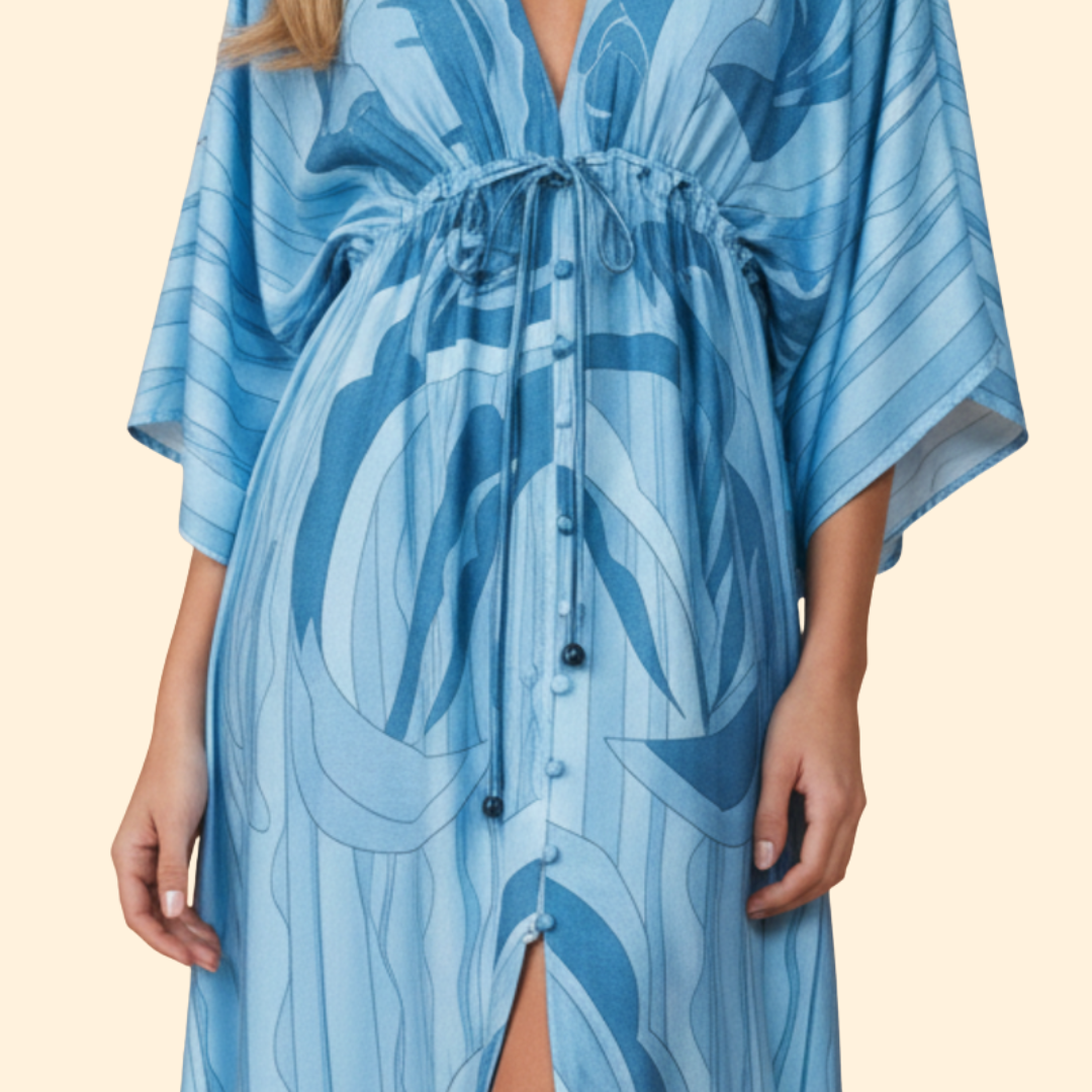 Women’s Elegant Floral Maxi Dress