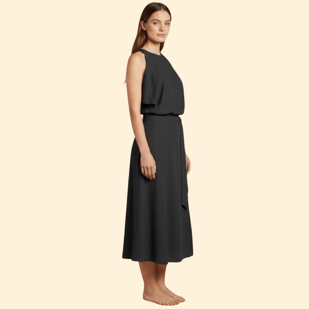 Women’s Elegant Shoulder Cut Dress