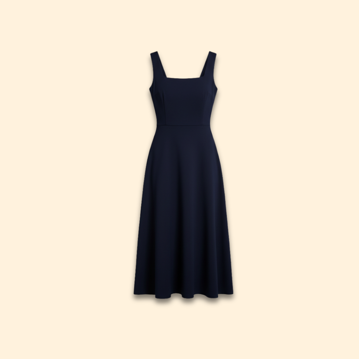Women's Elegant Sleeveless Midi Dress