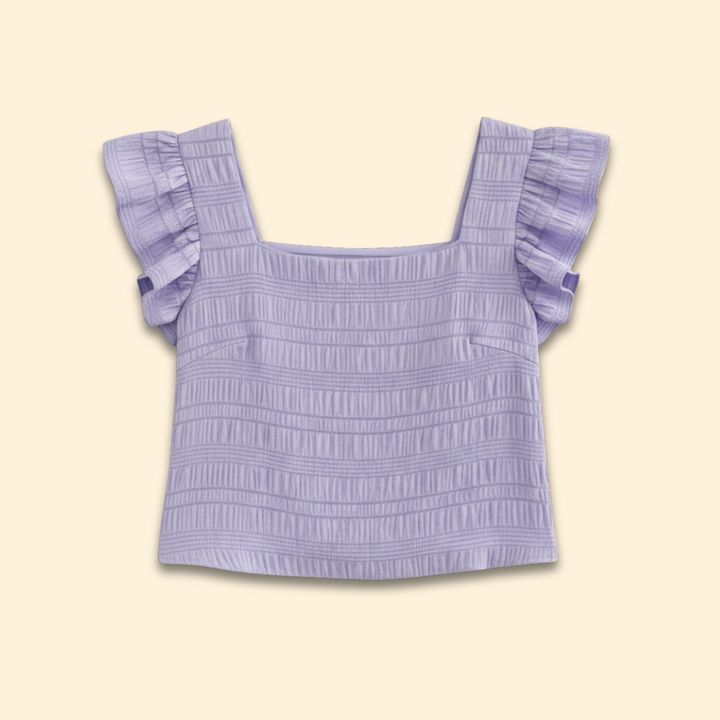 Women's Elegant Square Neck Blouse