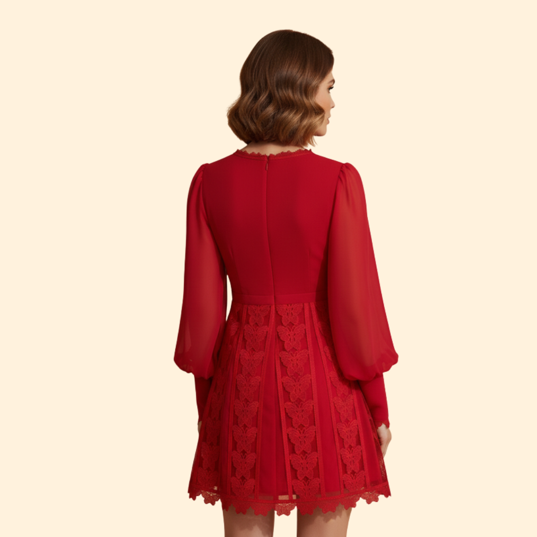 Women’s Elegant V-Neck Dress