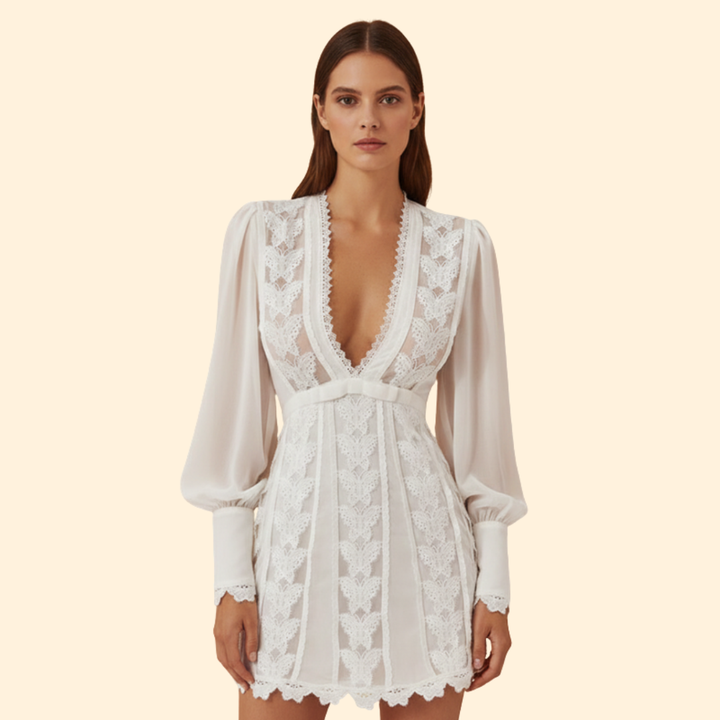 Women’s Elegant V-Neck Dress