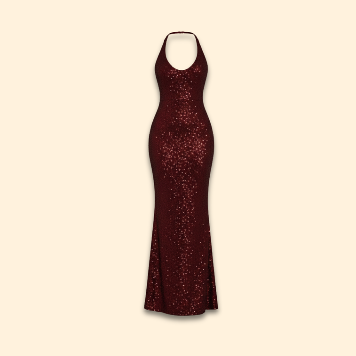 Women's Long Sequin Dress