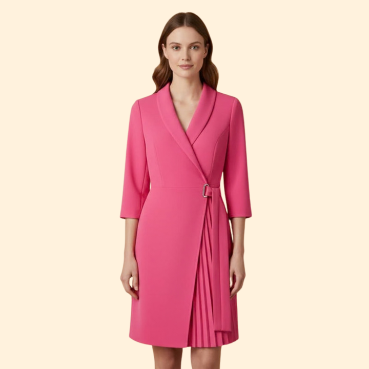 Women’s Notched Collar Dress